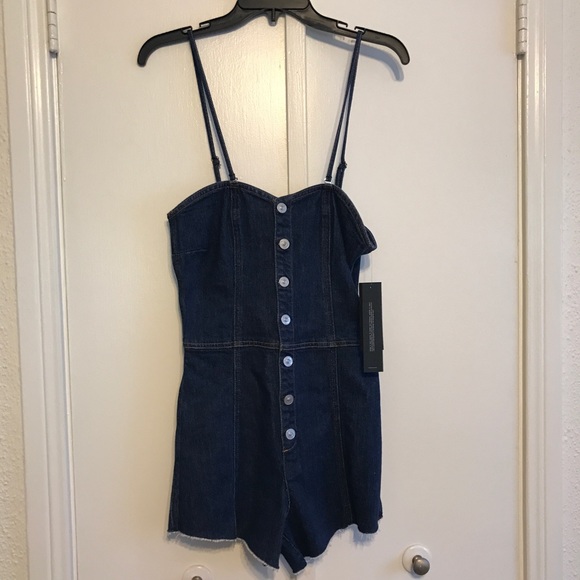 Hudson Jeans Denim Romper - XS - Picture 2 of 6